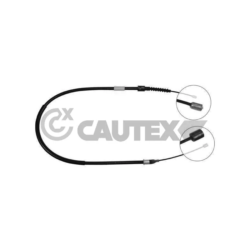 Tirette à câble, frein de stationnement CAUTEX 489015