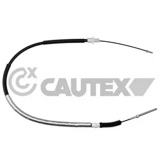 Tirette à câble, commande d'embrayage CAUTEX 489057