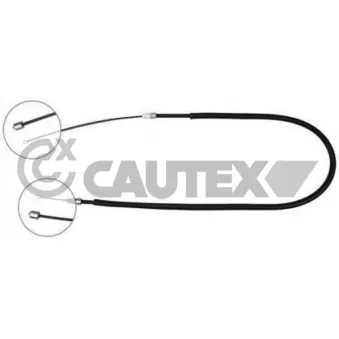 Câble d'accélération CAUTEX 489063