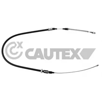 Tirette à câble, frein de stationnement CAUTEX 489065