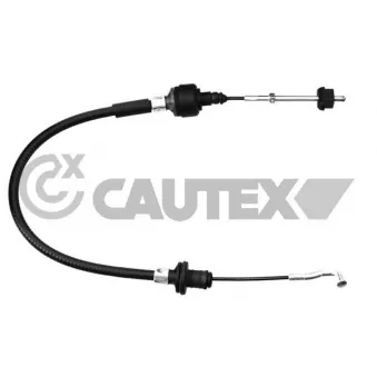 Tirette à câble, commande d'embrayage CAUTEX 489086