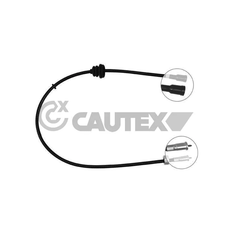 Câble flexible de commande de compteur CAUTEX 489118