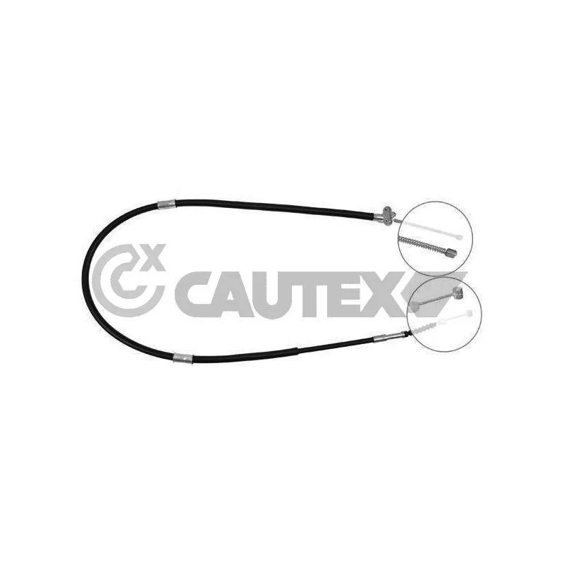 Tirette à câble, frein de stationnement CAUTEX 708006