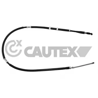 Tirette à câble, frein de stationnement CAUTEX 708021