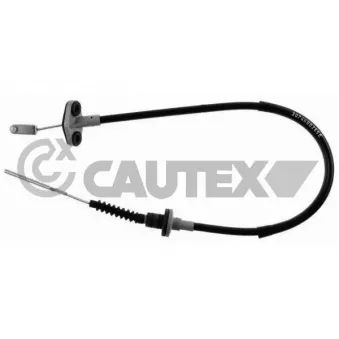 Tirette à câble, commande d'embrayage CAUTEX 708073