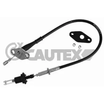 Tirette à câble, commande d'embrayage CAUTEX 708076
