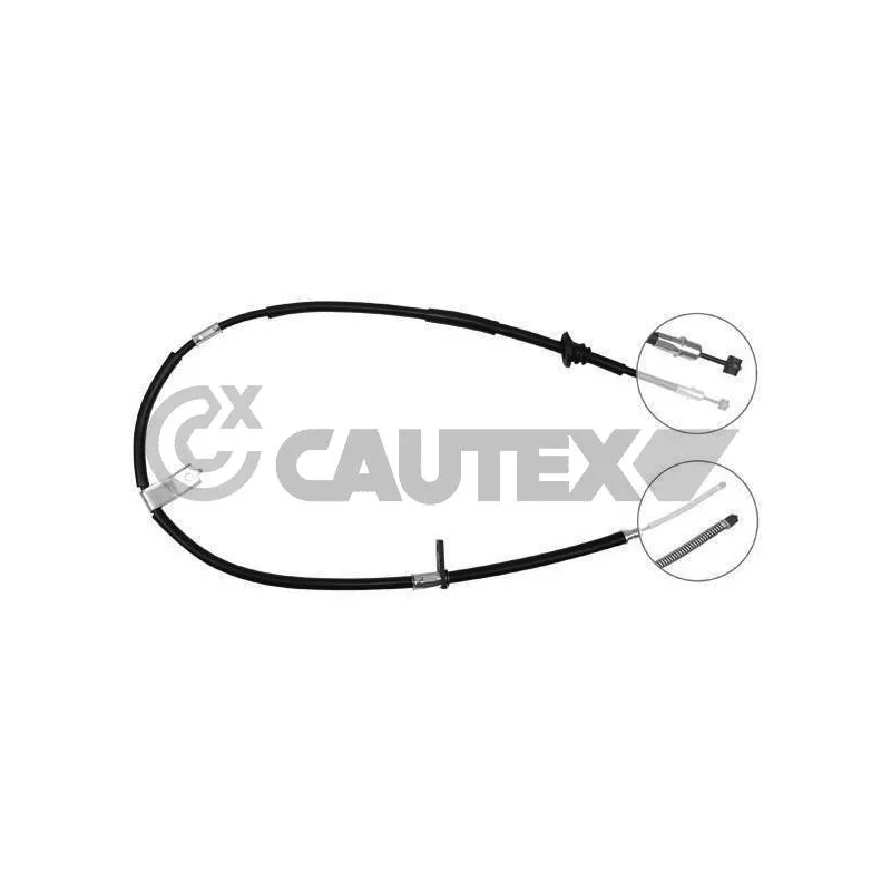 Tirette à câble, frein de stationnement CAUTEX 708083