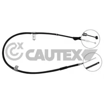 Tirette à câble, frein de stationnement CAUTEX 708085