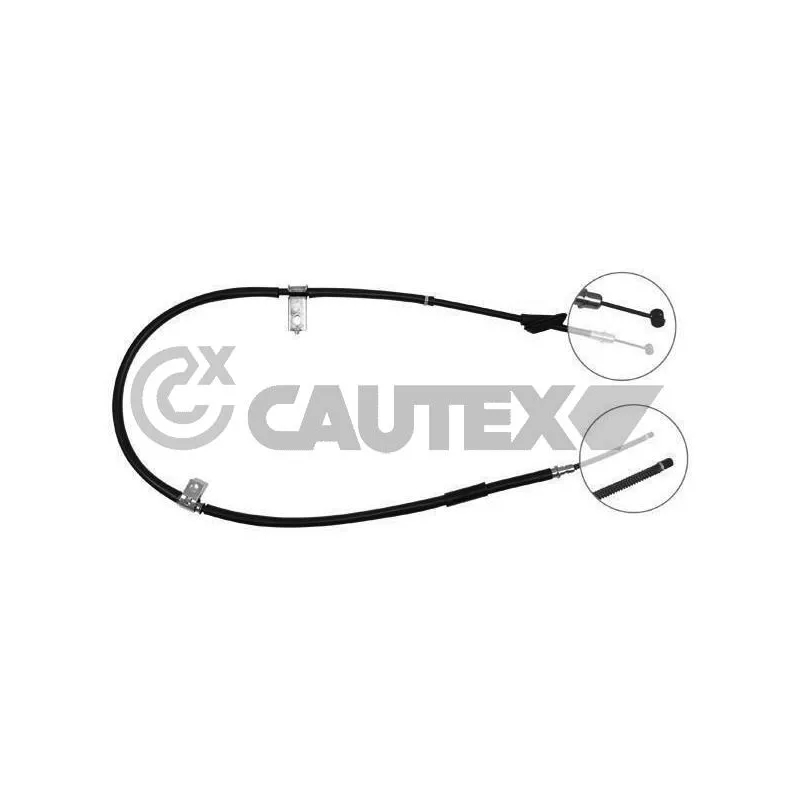 Tirette à câble, frein de stationnement CAUTEX 708085