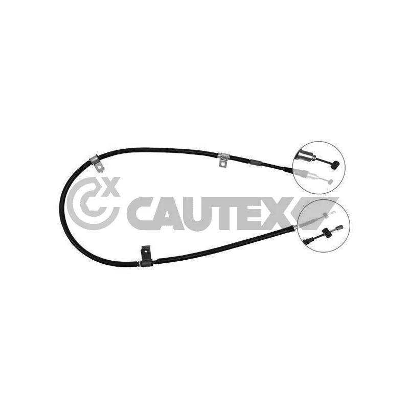 Tirette à câble, frein de stationnement CAUTEX 708087