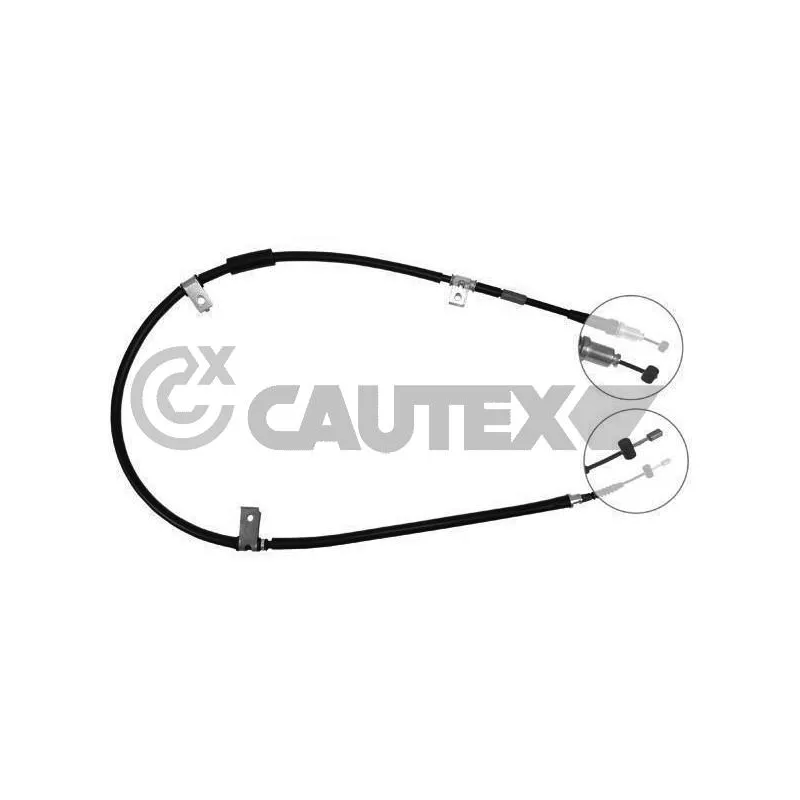 Tirette à câble, frein de stationnement CAUTEX 708088