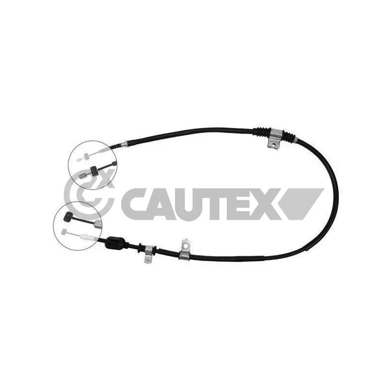 Tirette à câble, frein de stationnement CAUTEX 708090