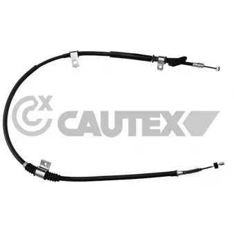 Tirette à câble, frein de stationnement CAUTEX 708091