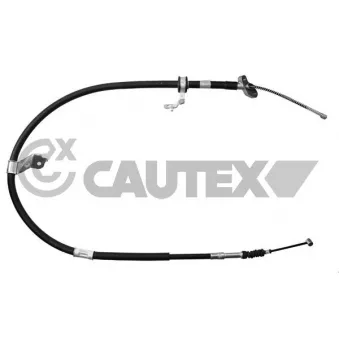 Tirette à câble, frein de stationnement CAUTEX 708111