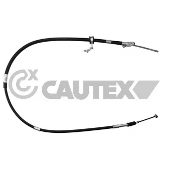 Tirette à câble, frein de stationnement CAUTEX 708116
