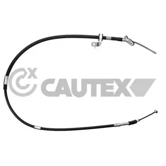 Tirette à câble, frein de stationnement CAUTEX 708117