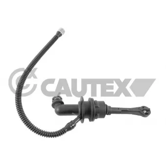 Cylindre émetteur, embrayage CAUTEX 750271