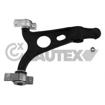 Triangle ou bras de suspension (train avant) CAUTEX 750457