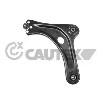 Triangle ou bras de suspension (train avant) CAUTEX 750479