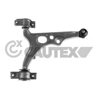 Triangle ou bras de suspension (train avant) CAUTEX 750499