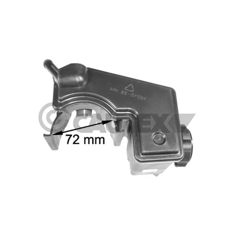 Réservoir de comp, huile hydraulique (direction assistée) CAUTEX 751142