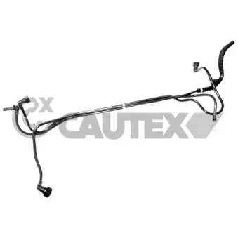 Tuyauterie de carburant CAUTEX 751858