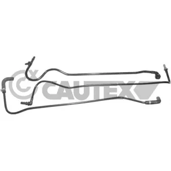 Tuyauterie de carburant CAUTEX 751861