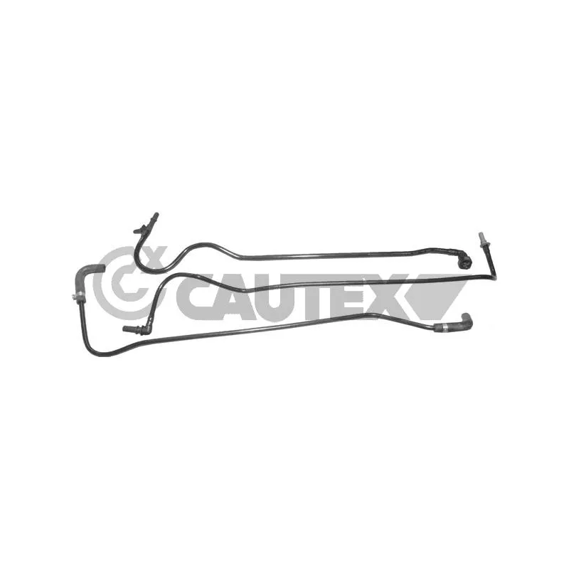Tuyauterie de carburant CAUTEX 751861