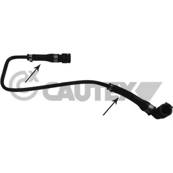 Durite de radiateur CAUTEX 751912