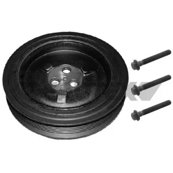 Kit de poulies, vilebrequin CAUTEX 752351