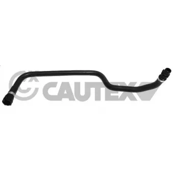 Durite de radiateur CAUTEX 752714
