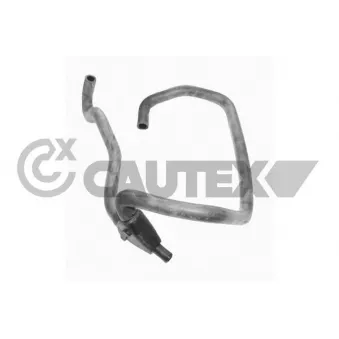 Tuyau, échangeur de chaleur (chauffage) CAUTEX 752740