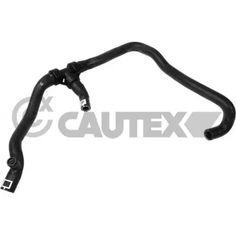 Tuyau, échangeur de chaleur (chauffage) CAUTEX 752748