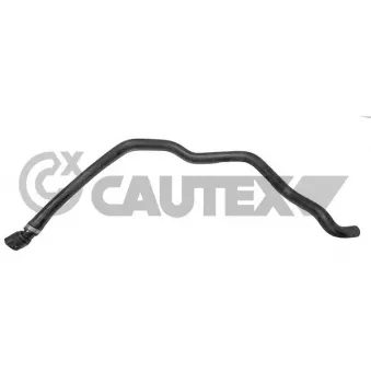 Tuyau, échangeur de chaleur (chauffage) CAUTEX 752757