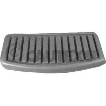 Revêtement de pédale, pédale de frein CAUTEX