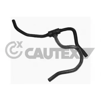 Durite de radiateur CAUTEX 752891