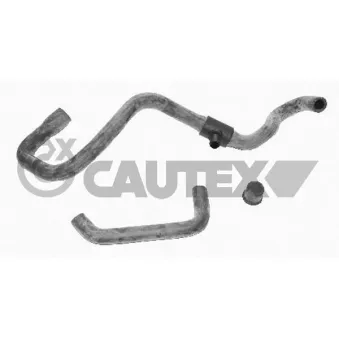 Durite de radiateur CAUTEX 752940
