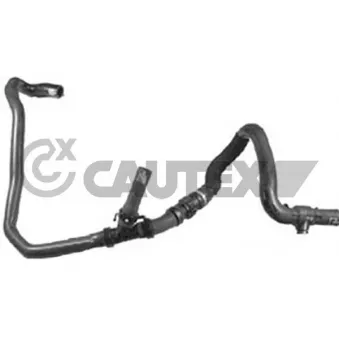 Tuyau, échangeur de chaleur (chauffage) CAUTEX 752947