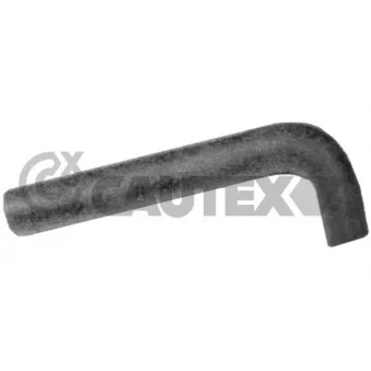 Tuyauterie, vanne EGR CAUTEX 753110