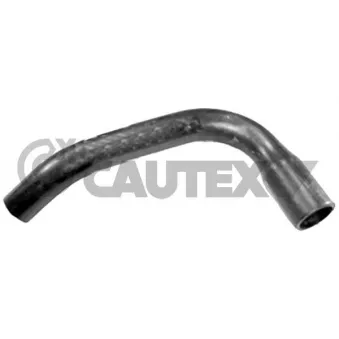 Tuyauterie, vanne EGR CAUTEX 753122