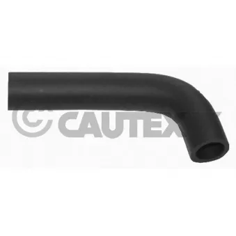 Tuyauterie, vanne EGR CAUTEX 753138