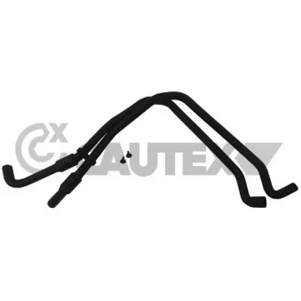 Tuyau, échangeur de chaleur (chauffage) CAUTEX 753171