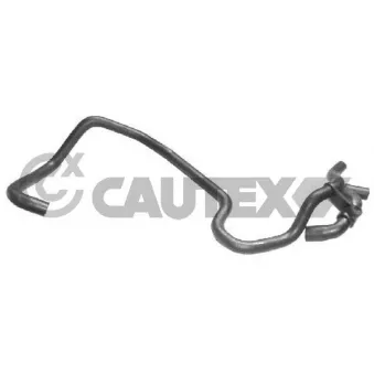 Tuyau, échangeur de chaleur (chauffage) CAUTEX 753186