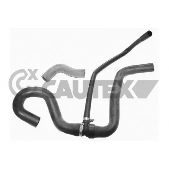Durite de radiateur CAUTEX 753492