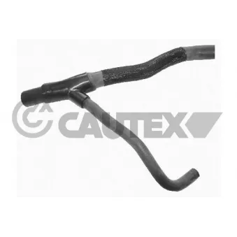 Durite de radiateur CAUTEX 753512