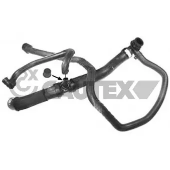 Durite de radiateur CAUTEX 753551