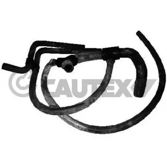 Durite de radiateur CAUTEX 753593