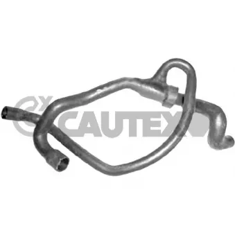Durite de radiateur CAUTEX 753639