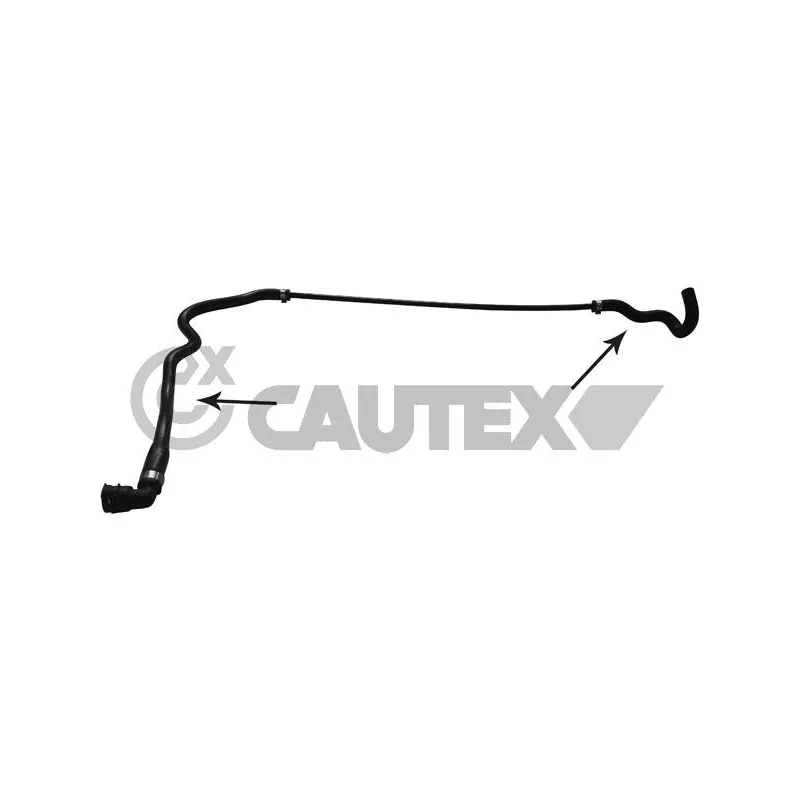 Durite de radiateur CAUTEX 753907