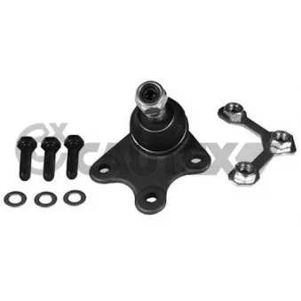 Rotule de suspension avant gauche CAUTEX 755043